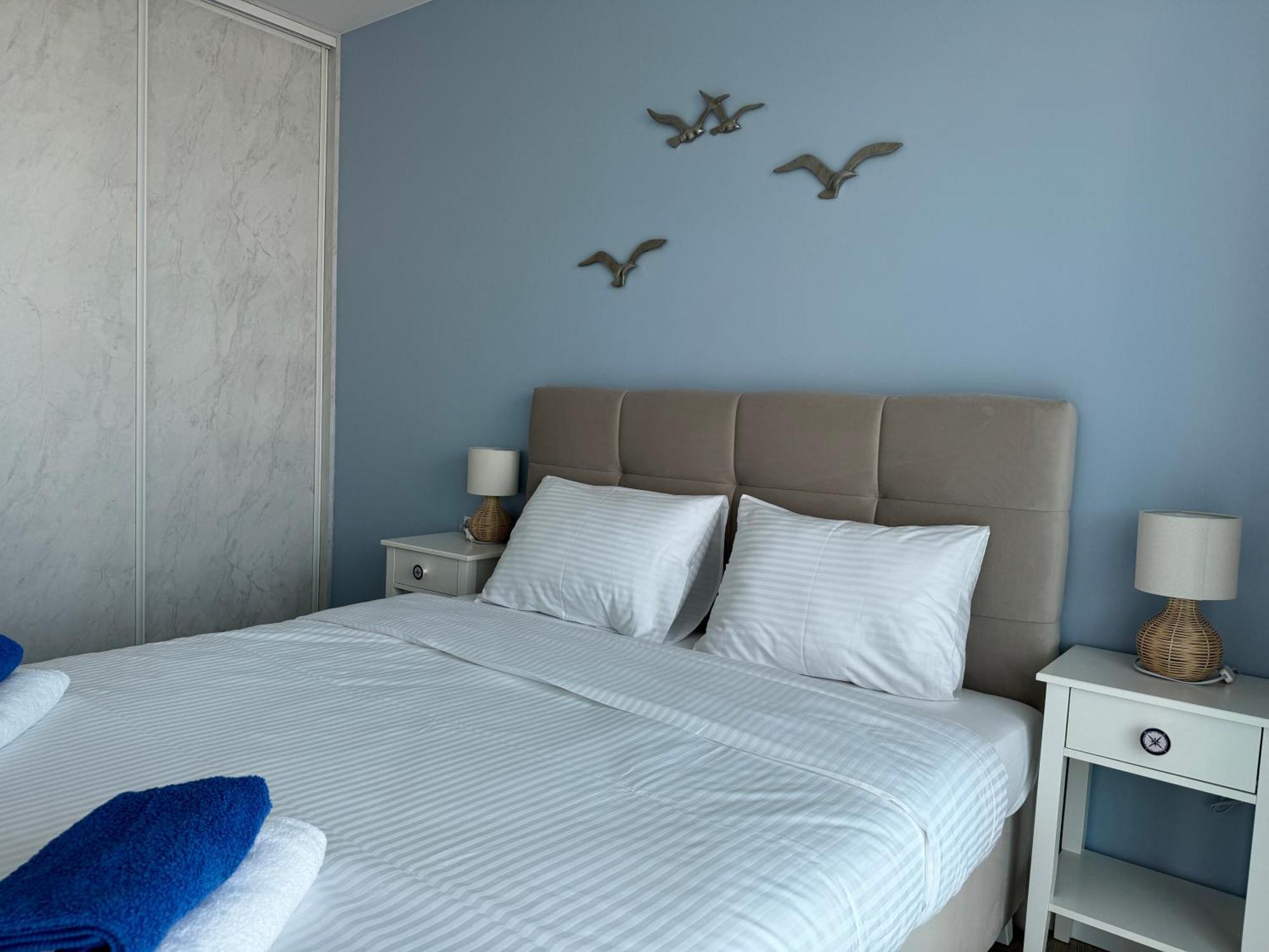 4Summer Kolobrzeg Apartamenty White Blue Sauna & Fitness & Parking 100 Metrow Do Pieknej Szerokiej Piaszczystej Plazy, Wspanialy Widok Z Duzego Tarasu! 100 Meter Zu Einem Schoenen Breiten Sandstrand, Herrliche Aussicht Von Einer Grossen Terrasse! Extérieur photo