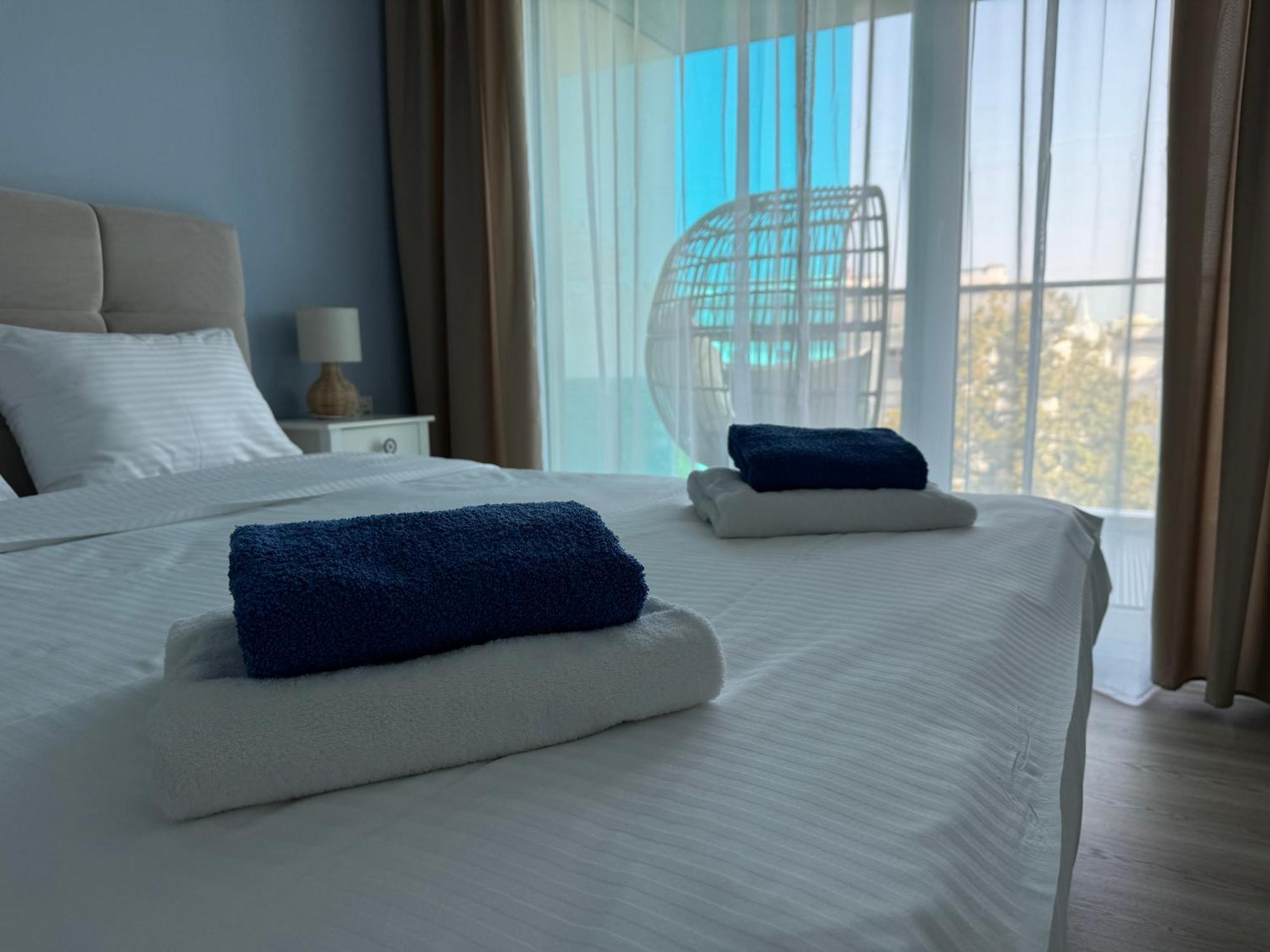 4Summer Kolobrzeg Apartamenty White Blue Sauna & Fitness & Parking 100 Metrow Do Pieknej Szerokiej Piaszczystej Plazy, Wspanialy Widok Z Duzego Tarasu! 100 Meter Zu Einem Schoenen Breiten Sandstrand, Herrliche Aussicht Von Einer Grossen Terrasse! Extérieur photo